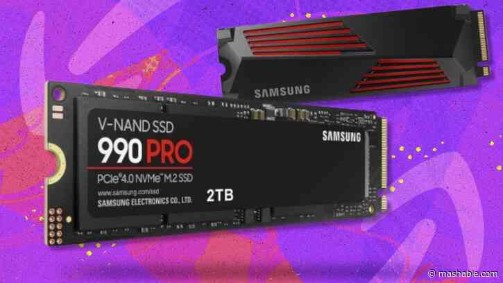 The 2TB Samsung 990 PRO SSD is down to under $400 — act fast to score this rare discount