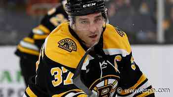 Bruins to retire Bergeron's No. 37 next season
