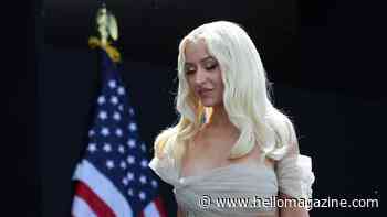 Christina Aguilera stuns in ethereal naked dress for major performance