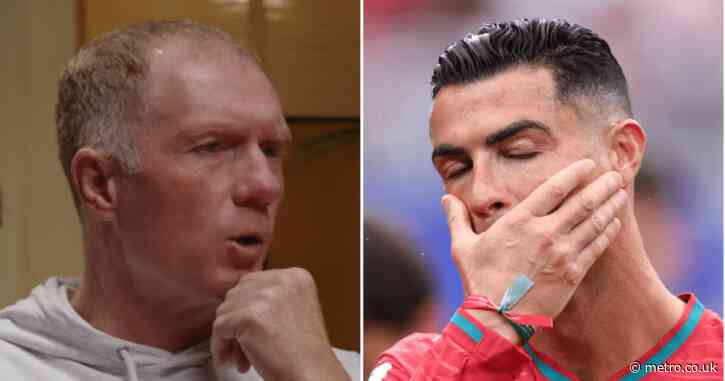 ‘It’s not right’ – Paul Scholes makes Cristiano Ronaldo claim after Portugal stumble at World Cup