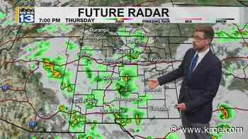 Heat continues for most with rain chances returning