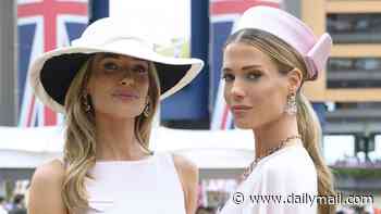 Princess Diana's nieces Lady Amelia and Lady Eliza Spencer catch the eye on third day of Royal Ascot