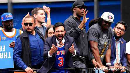 NYC Mayor Zohran Mamdani, James Dolan, Leon Rose address Knicks fans during championship parade: 'We did it for you'