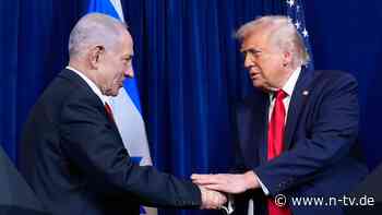 Streit um Vorgehen im Libanon: Trump lässt Wahlunterstützung für Netanjahu vorerst offen