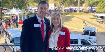 Barry Moore campaigns in Vestavia Hills