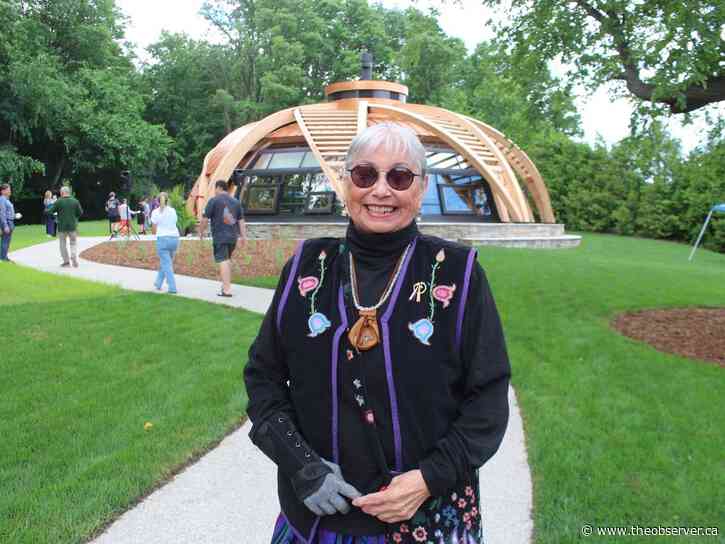 Indigenous Outdoor Space at Lambton College officially opens