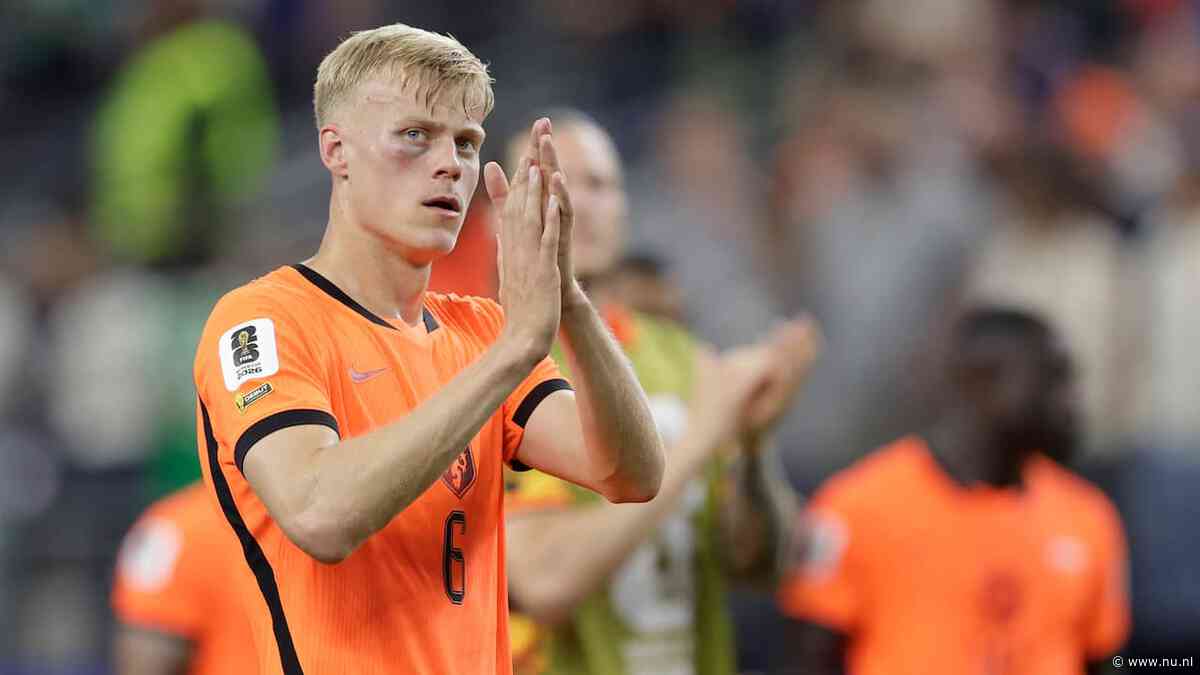 Van Hecke vlak voor WK-duel Oranje gepresenteerd door Tottenham: 'Een droom'