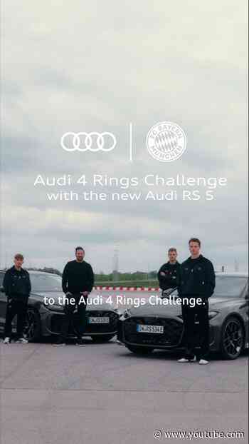 Season done. Engine on 🏎‍💨 After the season, our players & Claudio took the new Audi RS 5 for a spin