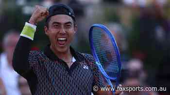 Aussie qualifier Rinky Hijikata pulls off monster upset to continue stunning Queen’s Club run