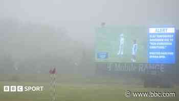 US Open first round endures two-hour fog delay - revised tee-times