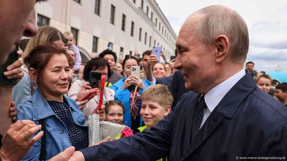 Funkspruch entlarvt Fake-Jubel – Putins inszenierte Volksnähe bröckelt
