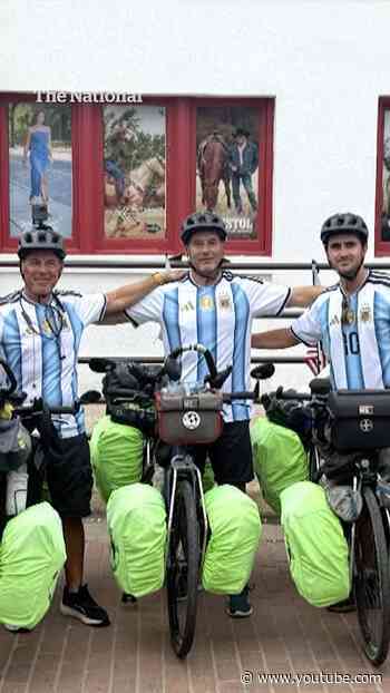 Argentina World Cup soccer fans go hard