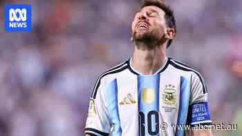 Messi calls for 'humanity' from media as father receives medical treatment