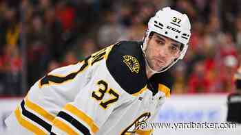 Bruins to retire franchise legend Patrice Bergeron's jersey number