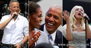 Van Bruce Springsteen en Bono tot Christina Aguilera: veel sterren op feest van Obama
