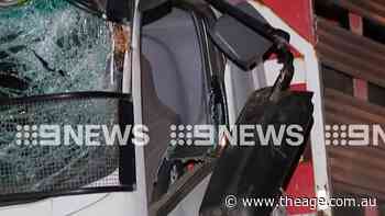 Footy legend fighting for life after crash