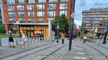 Piccadilly Gardens LIVE as man stabbed with police cordon in place - latest updates