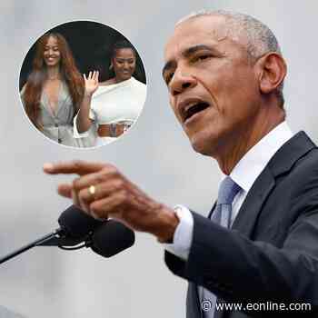 Malia Obama, Sasha Obama Make Rare Joint Appearance