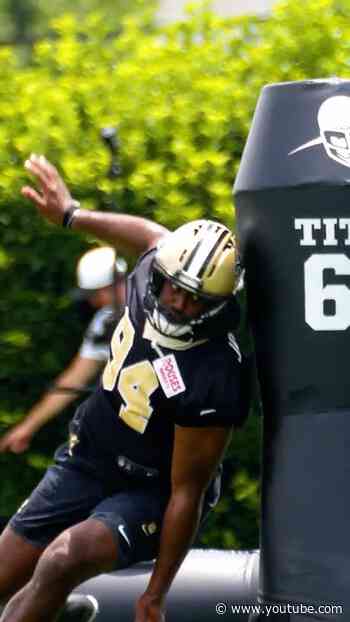 Cam Jordan Saints Minicamp Highlights 6/17/2026 #saints #nfl #shorts