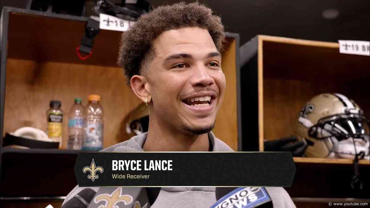 Bryce Lance on working with fellow rookie receivers, growth | Saints Minicamp 2026