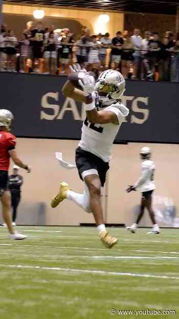 Saints Minicamp Highlights 6/16/2026 #saints #nfl #shorts