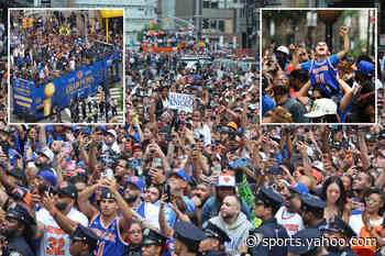 More than a million Knicks fans line the streets to celebrate team’s first title in 53 years: Photos