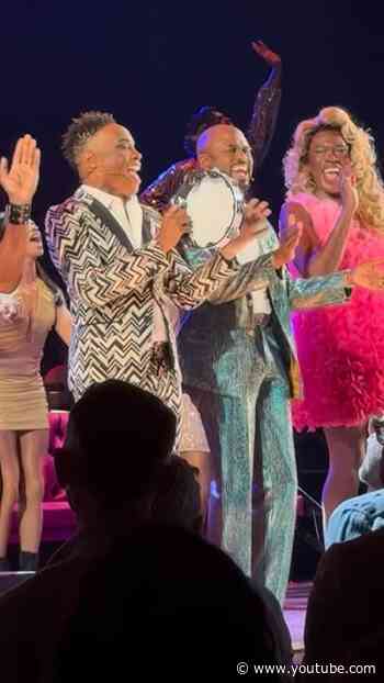 Billy Porter and Wayne Brady on LA CAGE AUX FOLLES Opening Night at New York City Center Encores!