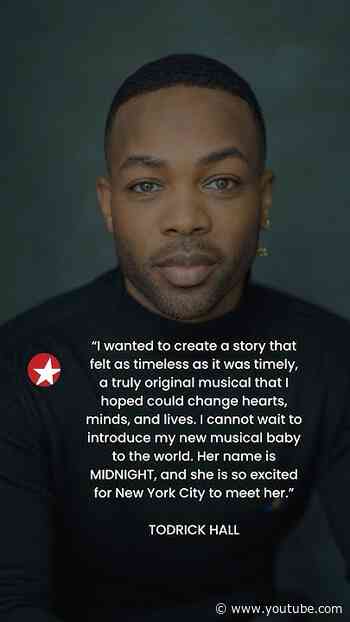 Todrick Hall brings original musical MIDNIGHT to New York for premiere this fall Off-Broadway