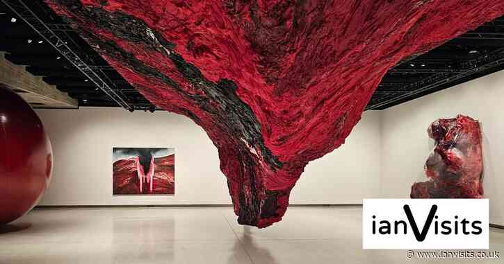 Stranger Things meets South Bank in Anish Kapoor’s new exhibition