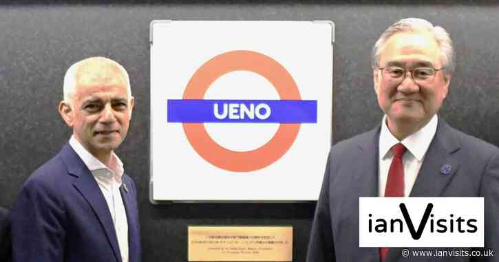 London Underground roundel unveiled on Japan’s Tokyo Metro