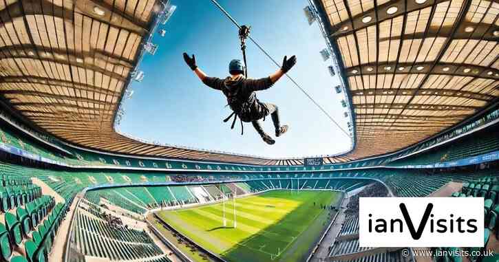 Zip wire across Twickenham stadium to raise funds for children’s charity