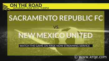New Mexico United hits the road to take on Sacramento Republic FC