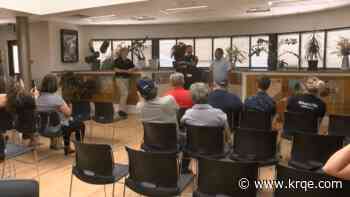 Five volunteers recognized by the City of Albuquerque