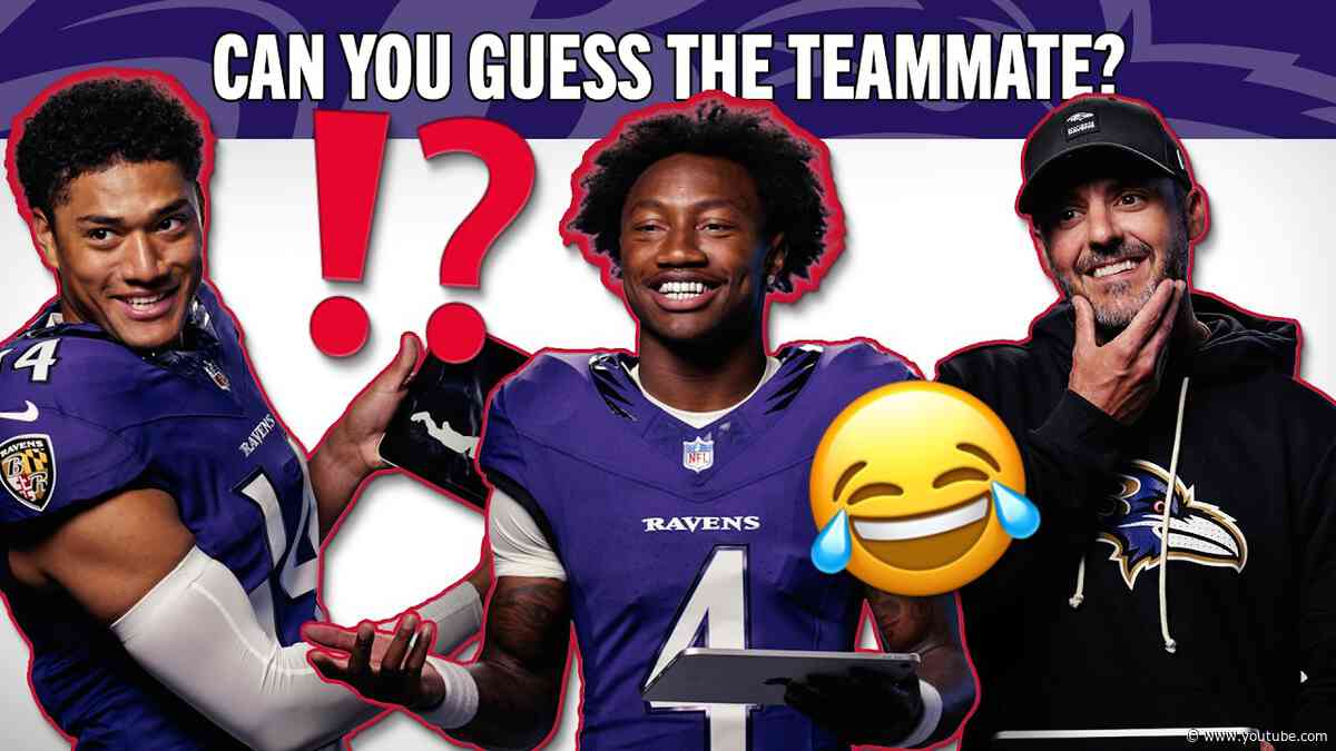 Lamar Jackson, Kyle Hamilton Guess Their Teammates's Highlights | Baltimore Ravens