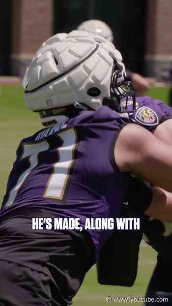 Roger Rosengarten on his new running mate Vega Ioane and what's coming in 2026 #ravens #nfl #shorts