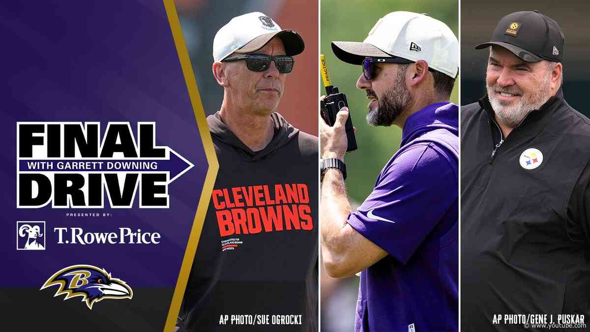 Jesse Minter's Outlook on AFC North in 'Transition Year' | Baltimore Ravens Final Drive
