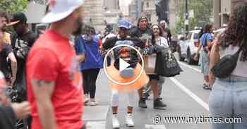 Fans Show Up to the Parade in Their Best Knicks-Themed Attire