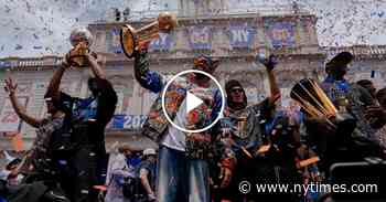 Knicks Fans Celebrate With Ticker-Tape Parade