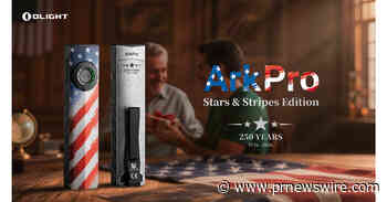 Olight Launches ArkPro Stars &amp; Stripes to Celebrate America's 250th Anniversary and Honor Fathers
