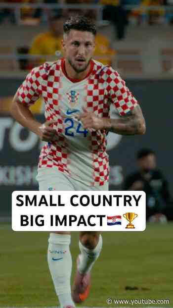 Croatia is a small country, but World Cup giants!🇭🇷😤