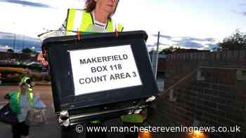 What was the turnout for the Makerfield by-election?
