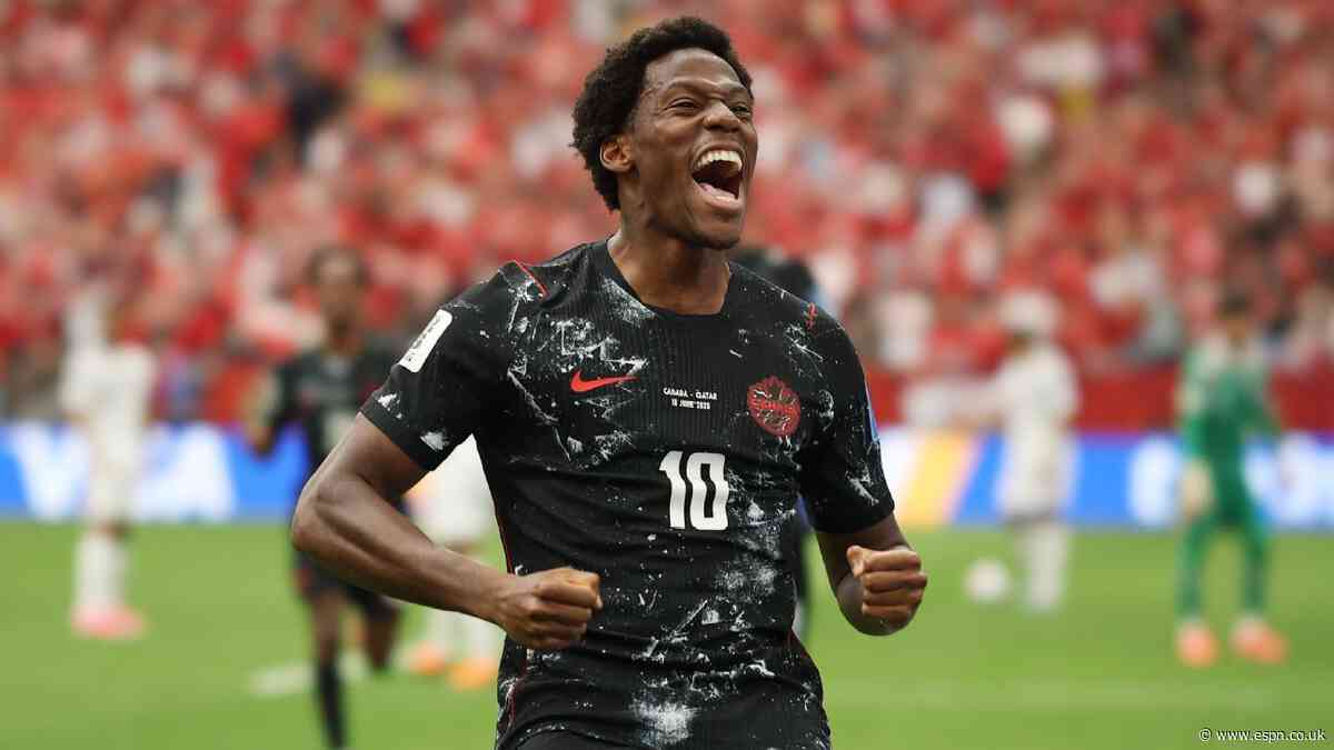 David hat trick leads Canada to historic WC rout