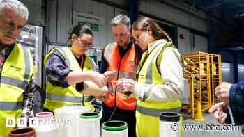 Space industry giants visit fabrics factory
