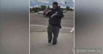 Dance no more: Sherwood Park man’s curbside performance put to an end by RCMP