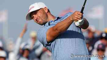 Clark builds 4-shot lead as U.S. Open suspended