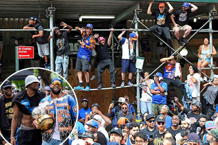 Knicks heralded as kings of NYC as millions attend estimated largest ticker-tape parade — and party — in city’s history