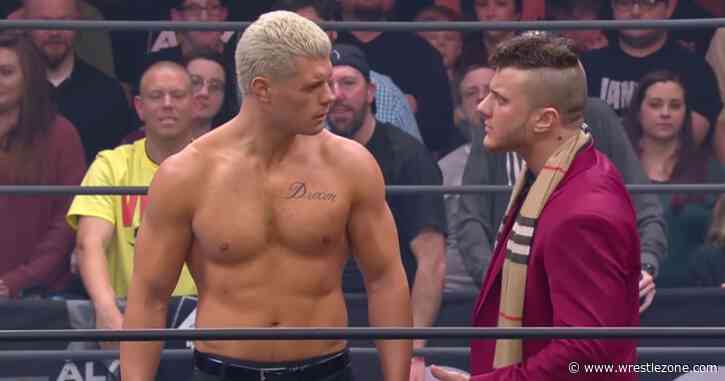 AEW’s MJF Was Accused of Hitting on Current WWE Star’s Sister by Cody Rhodes