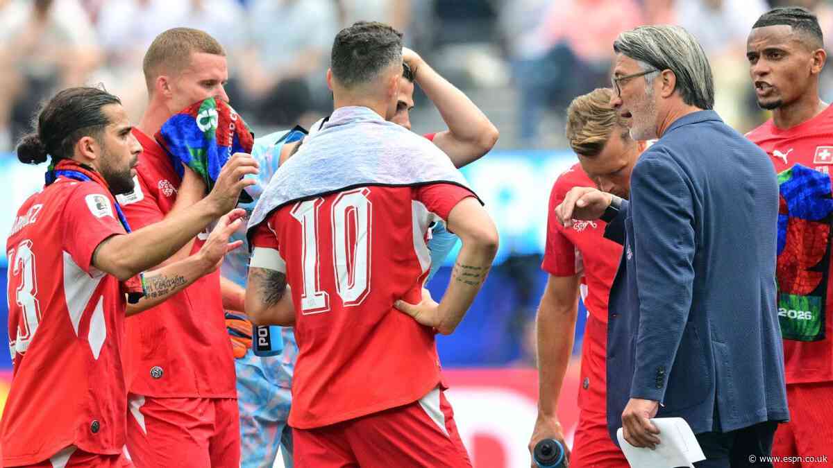 Swiss boss uses hydration break to spark late win