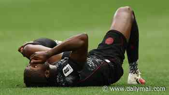 Canada star suffers sickening injury in World Cup game vs Qatar as horrified coach screams: 'His leg is hanging off'