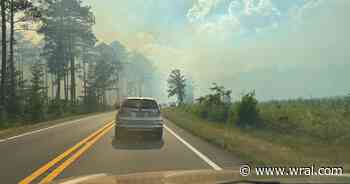 Vass Road at Fort Bragg reopened after outdoor fire